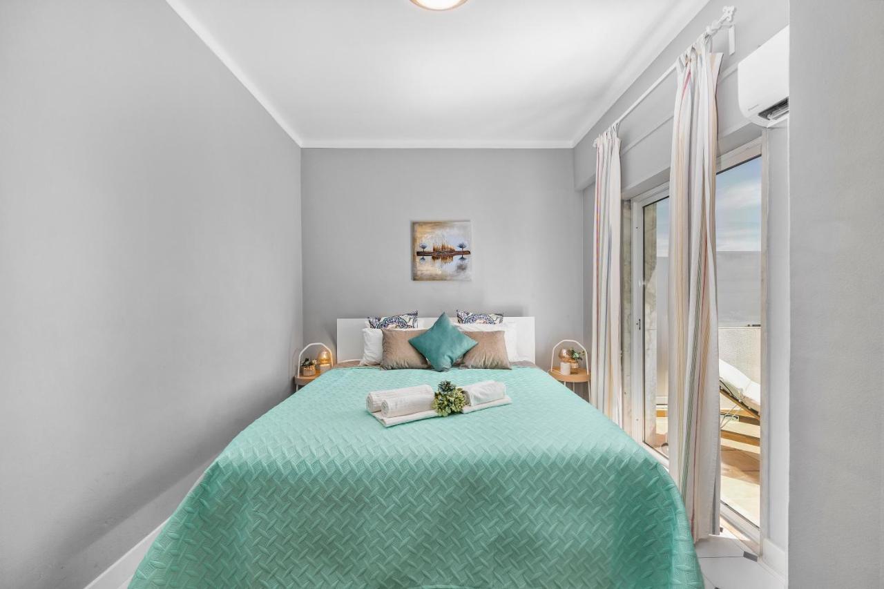 Seaview Penthouse In Algarve With Spacious Terrace Quarteira Exterior foto