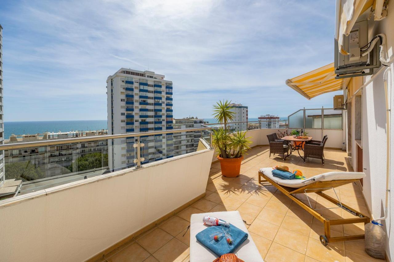 Seaview Penthouse In Algarve With Spacious Terrace Quarteira Exterior foto